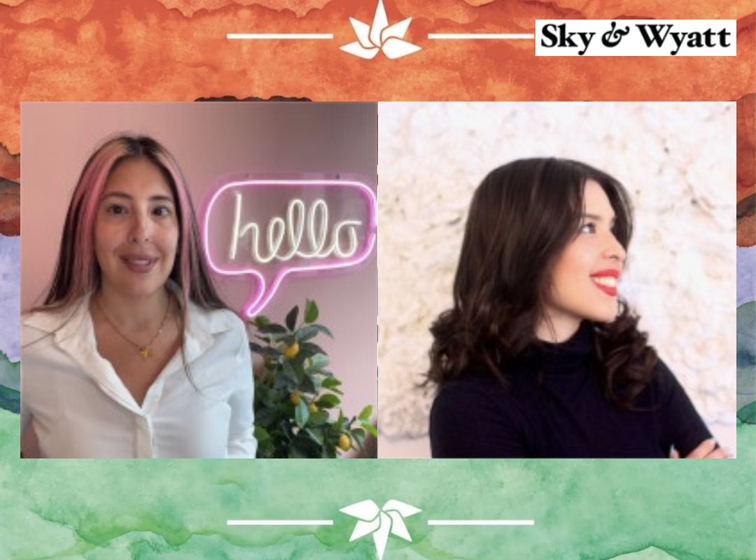 Image: Tiffany Woodman (Left) and Lisbeth Vargas Jaimes (Right), Cannabis Entrepreneur, Sky & Wyatt.