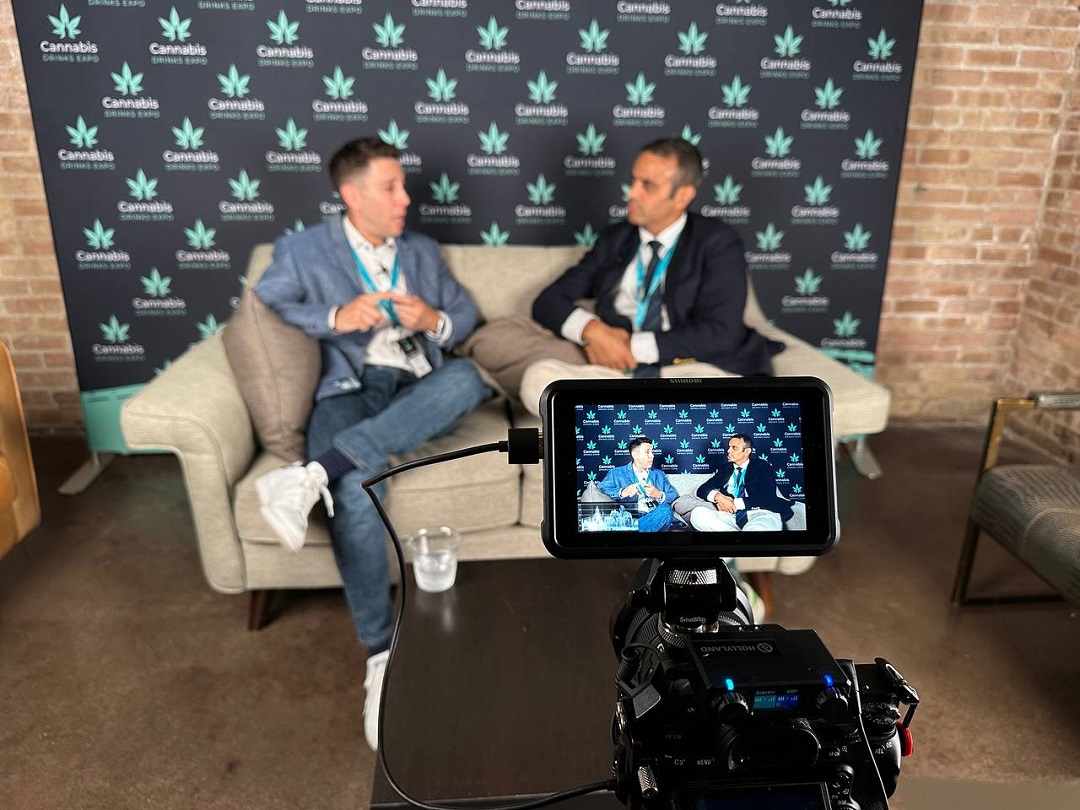 Interviews at the Cannabis Drinks Expo 2023
