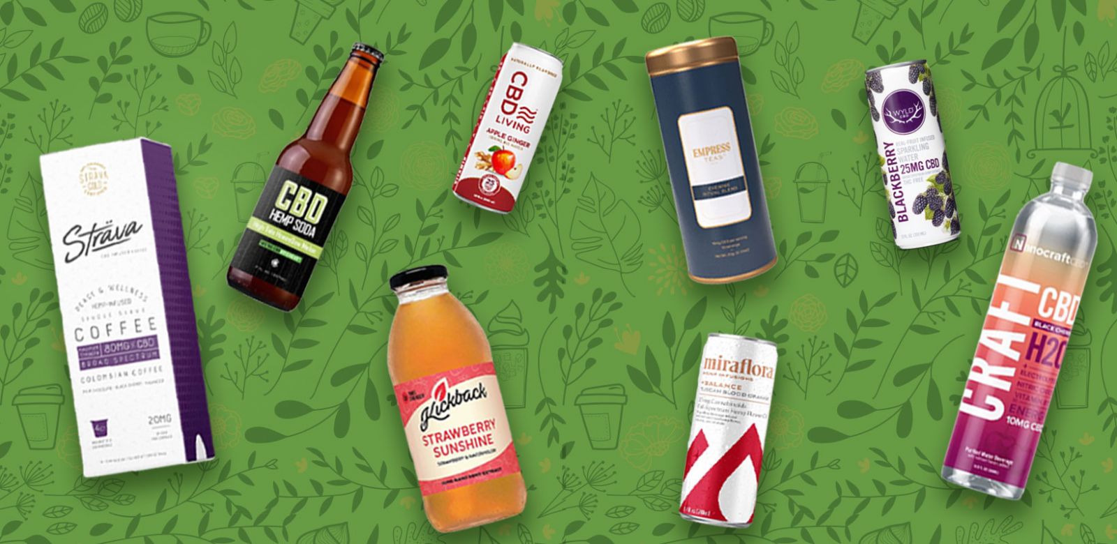 Photo for: CBD Infused Drinks - 9 Brands Making CBD Infused Drinks to Quench Your Thirst