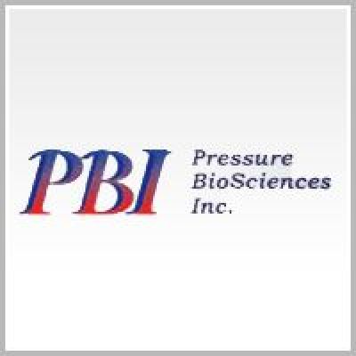 Logo for:  Pressure BioSciences, Inc (OTCQB: PBIO)